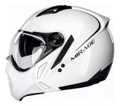 Capacete Moto Peels Mirage Classic Branco Brilho