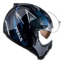 Capacete Moto Peels Mirage Living Vintage Com Óculos Solar