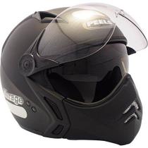 Capacete Moto Peels Mirage New Classic Preto Fosco