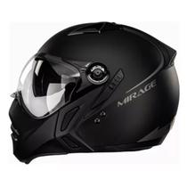 Capacete Moto Peels Mirage Preto Fosco Queixeira Removível