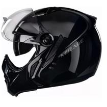 Capacete Moto Peels Mirage Preto Queixeira Removível
