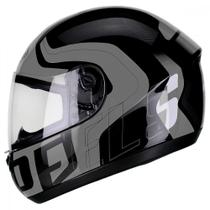 Capacete Moto Peels Spike New Ghost Preto Grafite 58