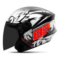 Capacete Moto Pro Tork Aberto New Liberty 3 Three Viseira Fumê Diversos Tamanhos/Modelos - Pro Tork Capacete Moto Pro Tork Aberto New Liberty 3 Three Viseira Fumê Diversos Tamanhos/Modelos - Pro Tork
