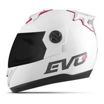Capacete Moto Pro Tork Evolution G8 Solid + Viseira Fumê