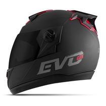 Capacete Moto Pro Tork Evolution G8 Solid + Viseira Fumê
