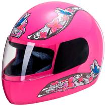 Capacete Moto Pro Tork Liberty Four For Girls 58 Rosa