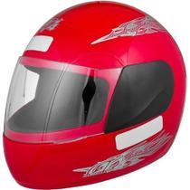 Capacete Moto Pro Tork Liberty Four Tam. 60 Vermelho