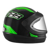 Capacete Moto Pro Tork New Automático Preto E Verde 56