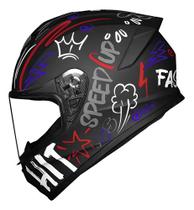 Capacete Moto Race Tech Hit Faster Preto Vermelho Fosco Desenho:Sólido/PretoTamanho do capacete:56Cor:PretoGenero:Uni Capacete Moto Race Tech Hit Faster Preto Vermelho Fosco Desenho:Sólido/PretoTamanho do capacete:56Cor:PretoGenero:Uni