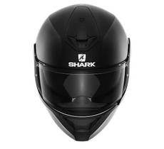 Capacete Moto Shark D-Skwal 2 Blank Mat Kma Preto Fosco