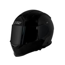 Capacete motociclista fechado x11 revo pro all black preto