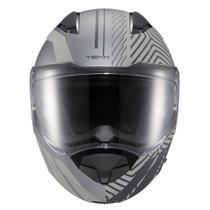 Capacete Motociclista Texx Escamoteável Kratos Cyber