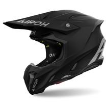 Capacete Motocross Airoh Twist 3 Preto Fosco Trilha Off Road