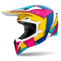 Capacete Motocross Airoh Wraap Paint Moto Trilha Off Road