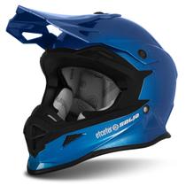 Capacete Motocross Etceter Solid Segurança Enduro Trilha Off Road Feminino Masculino Adulto