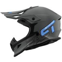 Capacete Motocross Fast 788 Gray Fosco Lançamento Protork