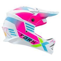 Capacete Motocross Infantil Fast Next Brilhante Pro Tork