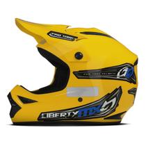 Capacete Motocross Liberty MX Pro Enduro Trilha Pro Tork Segurança Conforto Feminino Masculino