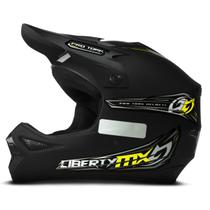 Capacete Motocross Liberty MX Pro Enduro Trilha Pro Tork Segurança Conforto Feminino Masculino