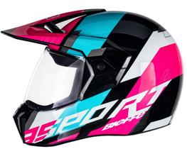 Capacete Motocross Masculino Feminino Bieffe Esportivo Moto