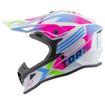 Capacete Motocross Pro Tork Fast Next Brilhante Masculino Feminino Segurança Conforto