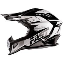 Capacete Motocross Trilha Feminino Masculino Moto Pro Tork Fast Tech