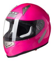 Capacete Motoqueiro Texx Double Vision Rosa