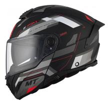 Capacete MT Atom 2 Bast D5 Preto Matte Capacete MT Atom 2 Bast D5 Preto Matte