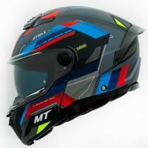 Capacete Mt Helmets Atom 2 Bast Escamoteável