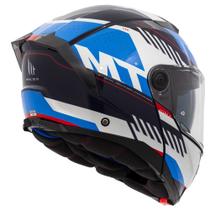 Capacete MT Helmets Atom 2 Edix D7 Escamoteável