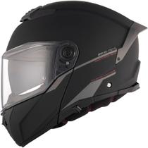 Capacete MT Helmets ATOM 2 Solid A1 Preto Fosco