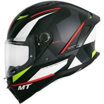 Capacete Mt Helmets Stinger 2 Chest Preto Fosco Vermelho Esportivo Capacete Mt Helmets Stinger 2 Chest Preto Fosco Vermelho Esportivo