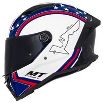 Capacete Mt Helmets Stinger 2 Grand Prix Paises A7 Usa Estados Unidos Azul Branco Esportivo Capacete Mt Helmets Stinger 2 Grand Prix Paises A7 Usa Estados Unidos Azul Branco Esportivo
