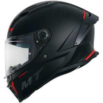 Capacete Mt Helmets Stinger 2 Solid A1 Preto Fosco