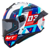 Capacete Mt Helmets Targo S Sergio Garcia 2024 D7 Brilho