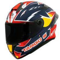 Capacete Mt Targo S Pedro Acosta 2023 A7 Azul Escuro Fosco