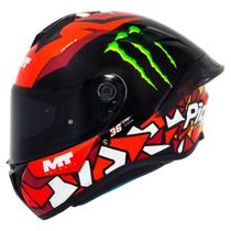 Capacete MT Targo S Piqueras B5 Original Vermelho Brilhante