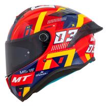 Capacete MT Targo S Sergio Garcia 2024 E5 Vermelho Gloss Capacete MT Targo S Sergio Garcia 2024 E5 Vermelho Gloss