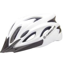 Capacete MTB Nero Absolute Com Sinalizador Traseiro Branco Fosco