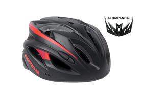 Capacete Mtb Zeray Tour Com Led Tam M 54-58cm Várias Cores