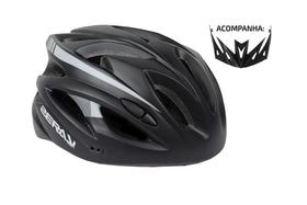 Capacete Mtb Zeray Tour Com Led Tam M 54-58cm Várias Cores