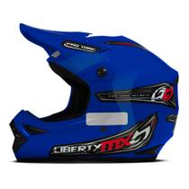 Capacete Mx Pro Moto Piloto Estrada Trilha Fechado Motocross Offroad Enduro PRO TORK