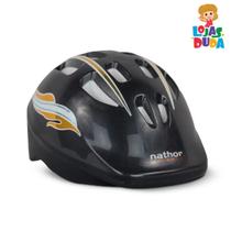 Capacete nathor preto / preto