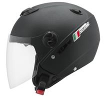 Capacete New Atomic Elite Moto Aberto Pro Tork Feminino Masculino Segurança Proteção Viseira Conforto