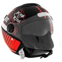 Capacete new atomic nos born to ride - PRO TORK