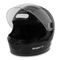 Capacete New EBF 7 Solid Preto