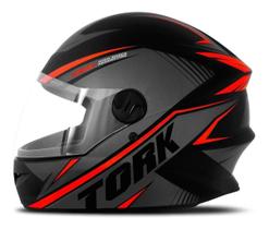 Capacete New Liberty Four Pro Tork R8 Fechado Vermelho 60