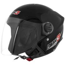 Capacete new liberty three 56 preto - pro tork