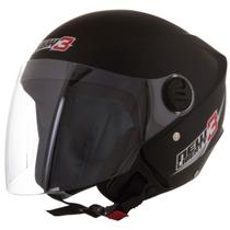 Capacete new liberty three 58 preto fosco pro tork