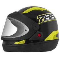 Capacete New Sport Preto/Amarelo Tamanho 56 CAP-741PTAM Pro Tork Capacete New Sport Preto/Amarelo Tamanho 56 CAP-741PTAM Pro Tork